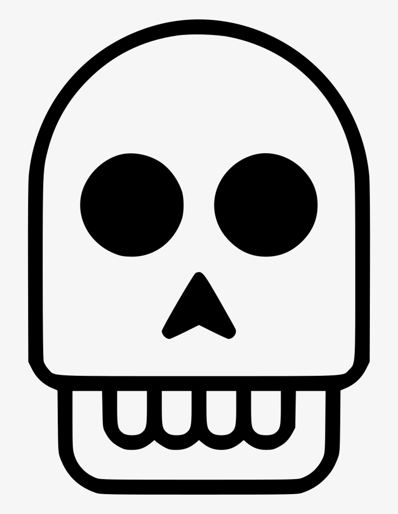 Human Skull Head Ghost Comments - Icon, transparent png download