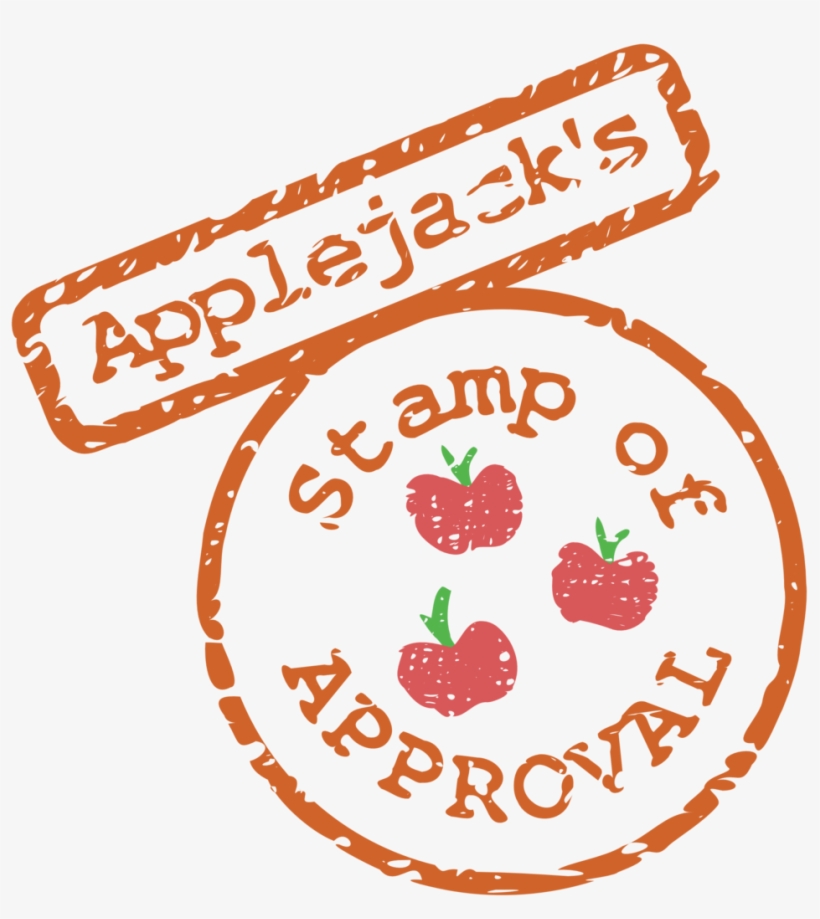 Tiwake, Safe, Simple Background, Stamp Of Approval, - Fluttershy Approved, transparent png download