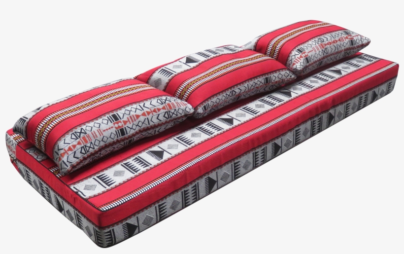 Low Arabic Seating Pattern 2 With Cushions 3 - Mattress, transparent png download