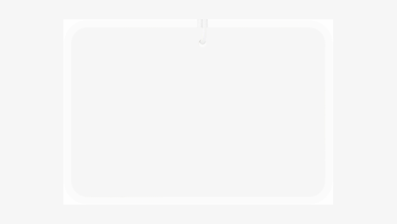 Rounded Rectangle Landscape Air Freshener - Centimetre, transparent png download