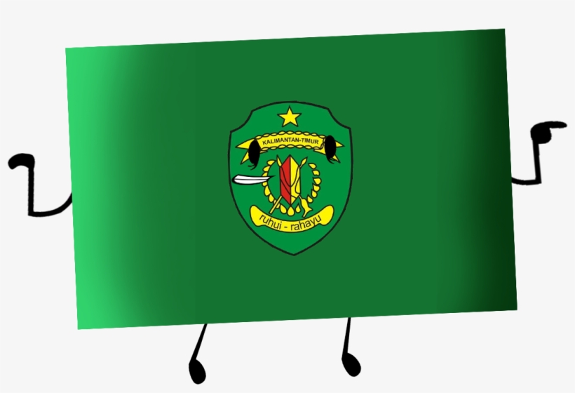 East Kalimantan Flag - East Kalimantan, transparent png download