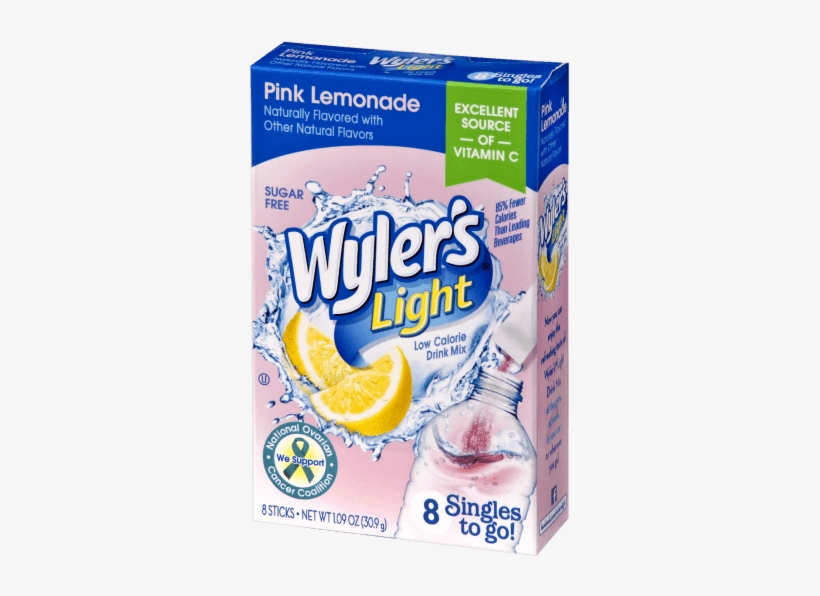 Sometimes, You Want To Do A Little Something Extra - Wyler's Light Singles To Go Pink Lemonade 10 Packets, transparent png download