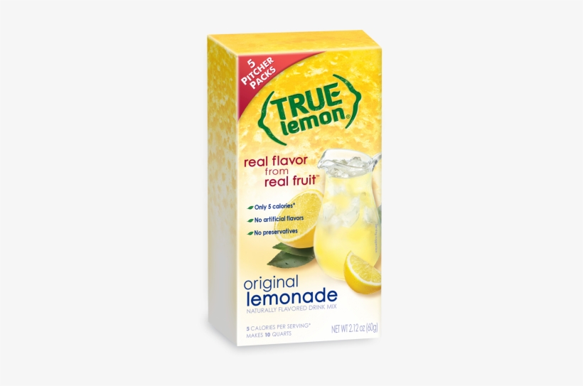 True Lemon Original Lemonade Box Original Lemonade - True Lemon Original Lemonade, transparent png download