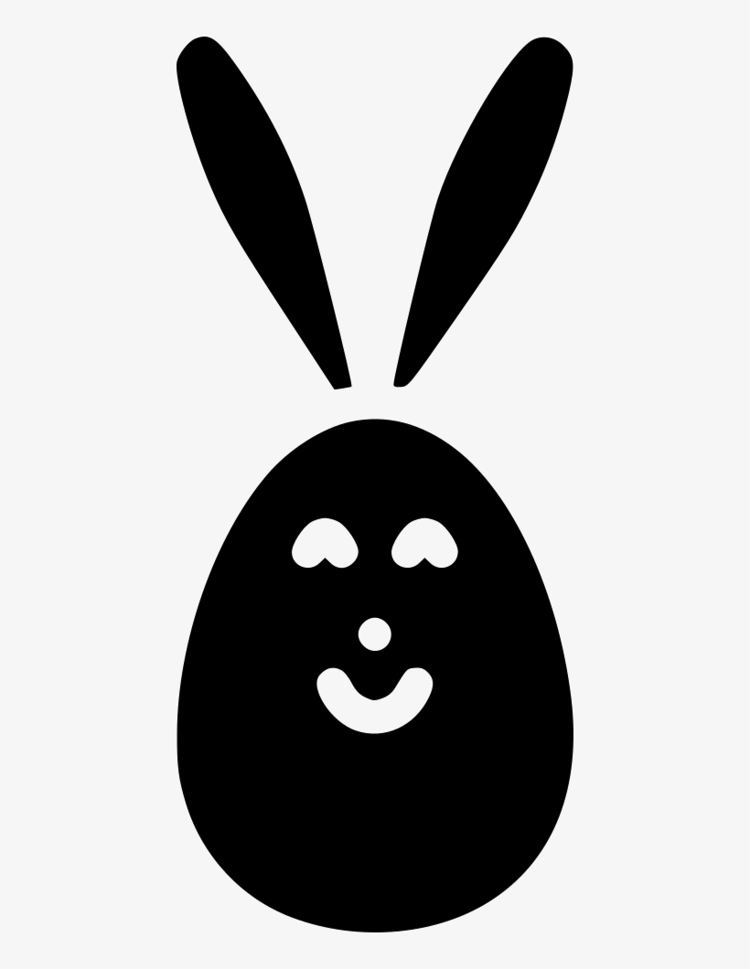 Egg Bunny Rabbit Ears Paschal Decorated Comments - Illustration, transparent png download