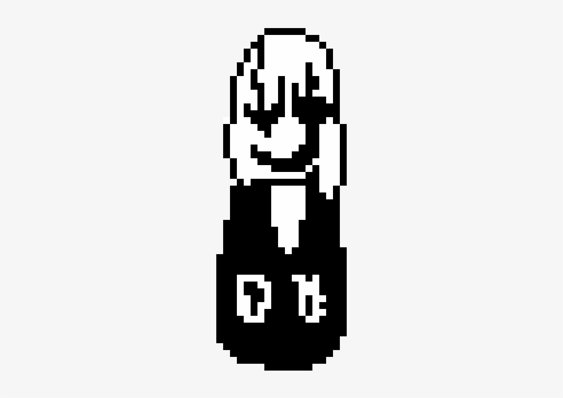 Mystery Man - Gaster Pixel Art, transparent png download