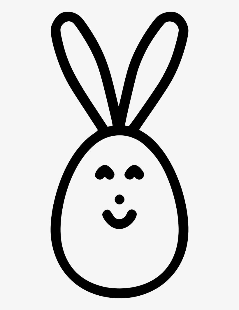 Egg Bunny Rabbit Ears Paschal Decorated Comments, transparent png download