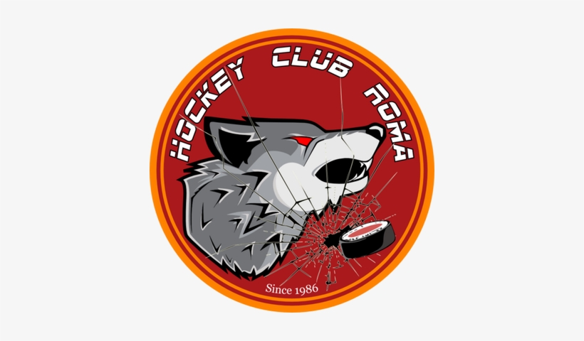 Hockey Club Roma - Wall Clock, transparent png download