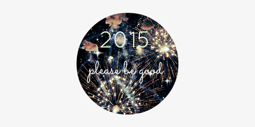 Fireworks, Happy New Year, And 2015 Image - Circle, transparent png download