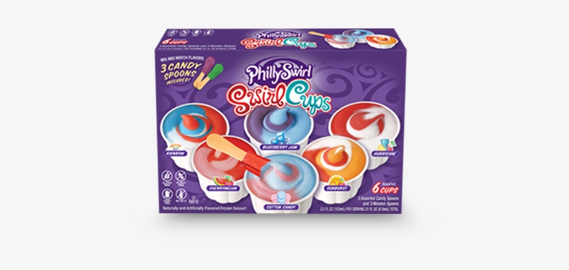 Cherry Melon Cherry & Watermelon Swirl Bluesberry Jam - Swirly Cups, transparent png download