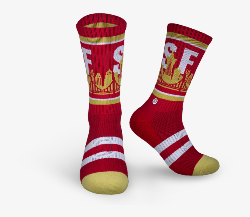 San Francisco - Skyline Socks, transparent png download