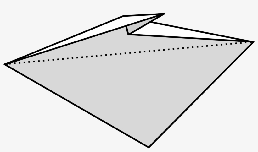 Open - Rabbit Ear Fold Origami, transparent png download