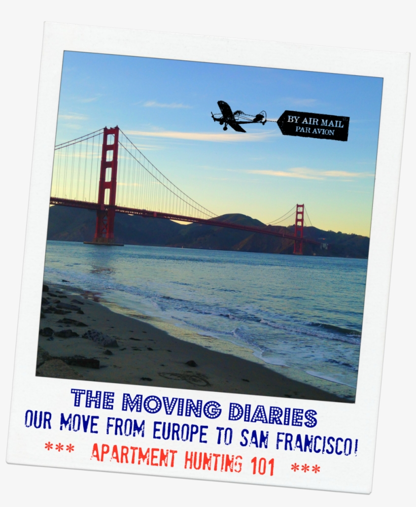 Apartment Hunting In San Francisco 101 Everything You - Golden Gate Bridge, transparent png download