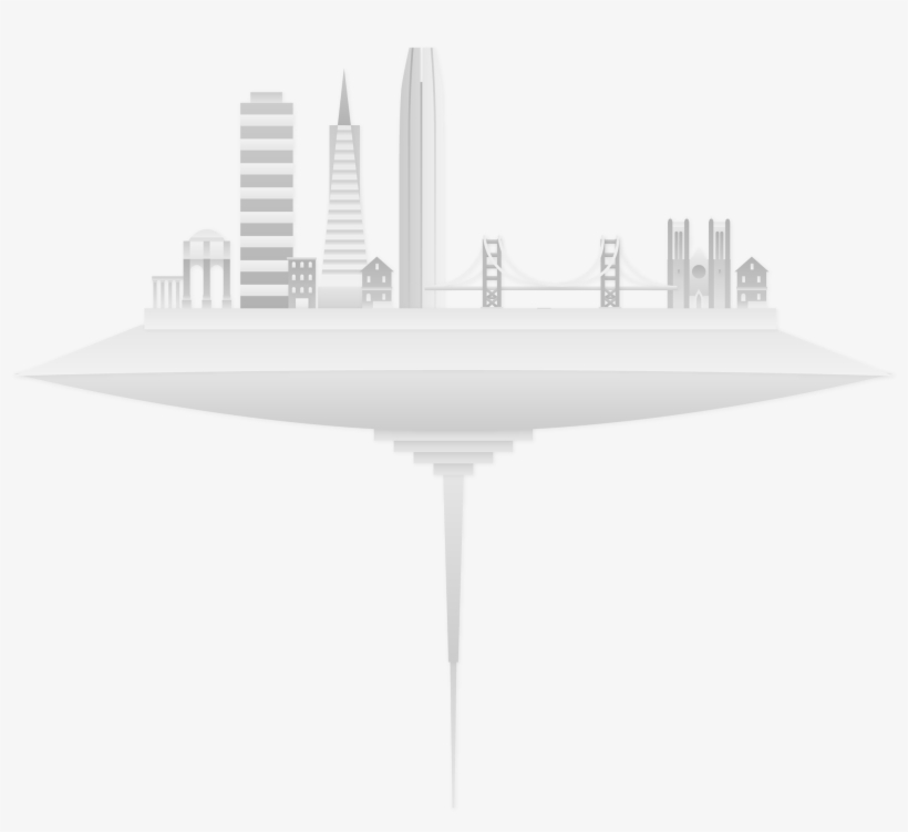 The Force Is Strong In San Francisco - Light, transparent png download