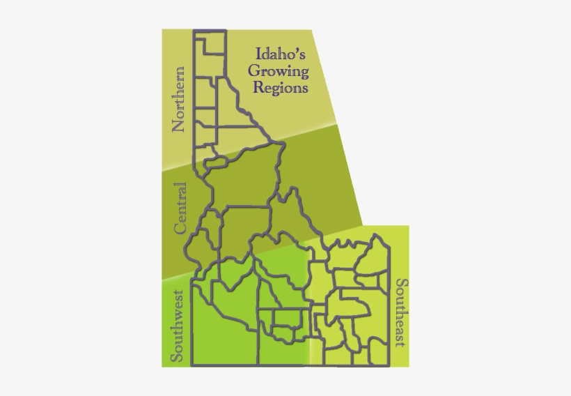Idaho Climate Map Climate Regions Of Idaho PNG Image Transparent PNG Free Download on SeekPNG