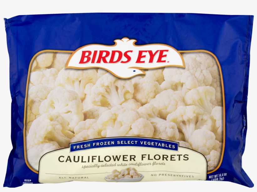 Birds Eye Cauliflower Florets 14.4 Oz. Bag PNG Image Transparent PNG