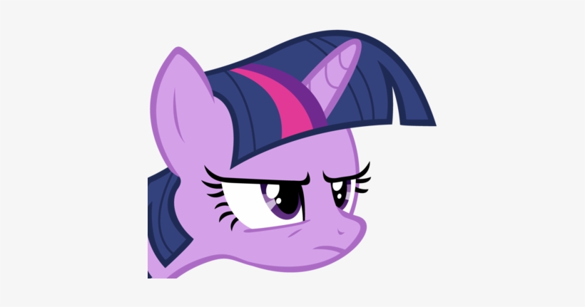 Unamused Twilight Sparkle Vector By Nanolotl-d4yod7n - Twilight Sparkle Annoyed, transparent png download
