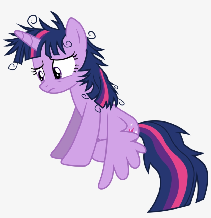 Unkempt Twilight Sparkle By 90sigma - My Little Pony Twilight Sparkle Messy Hair, transparent png download