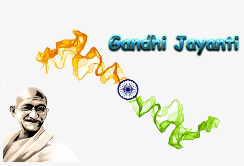 Happy Gandhi Jayanti 2018, transparent png download
