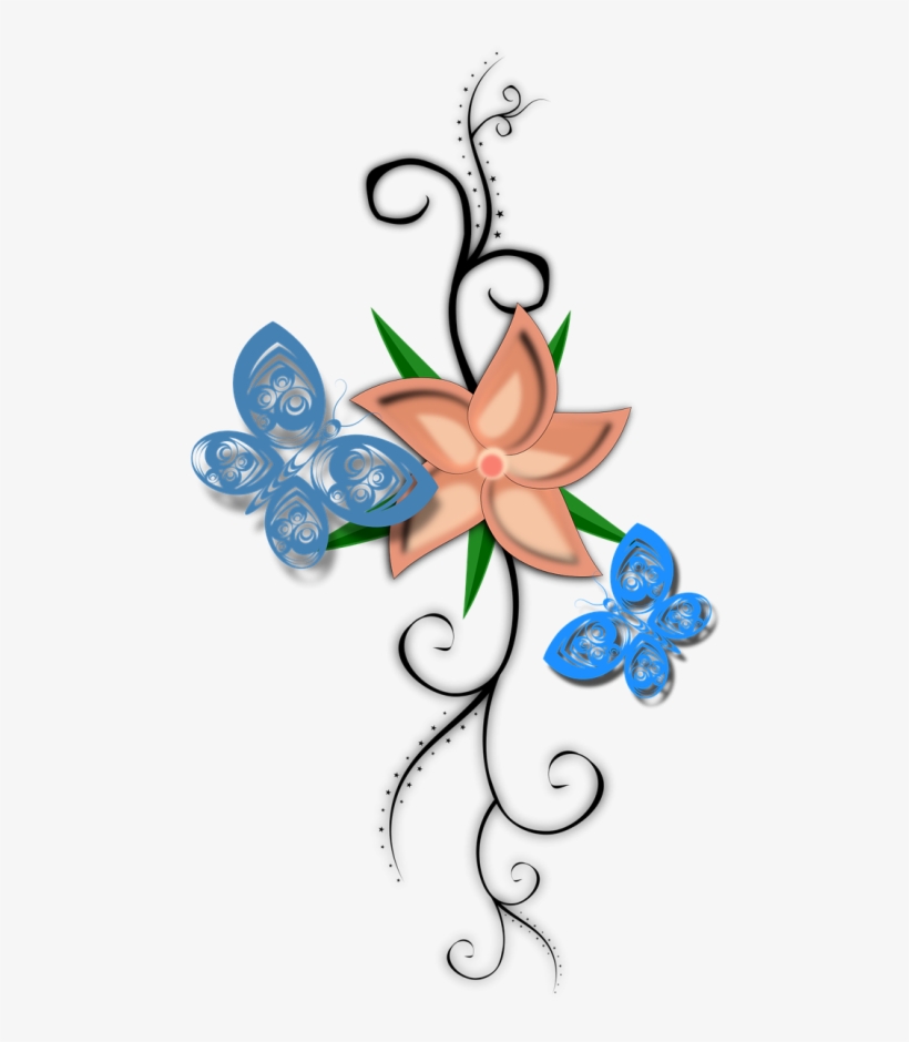 Vector Graphics - Zazzle Schmetterlings-blau Poster, transparent png download