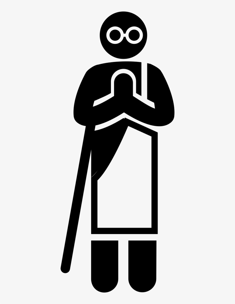 Mahatma Gandhi Comments - Peace, transparent png download