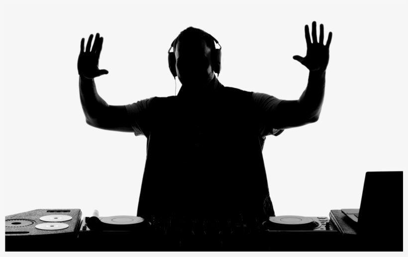 Dj Silhouette Png Download - Dj Silhouette, transparent png download