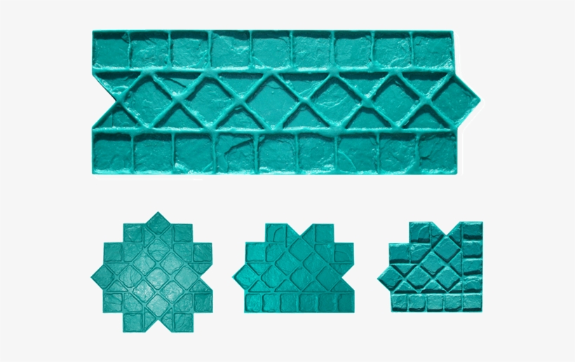 A 4-inch Tumbled Edge Stone Border Stamping Tool - Butterfield Color, Inc., transparent png download