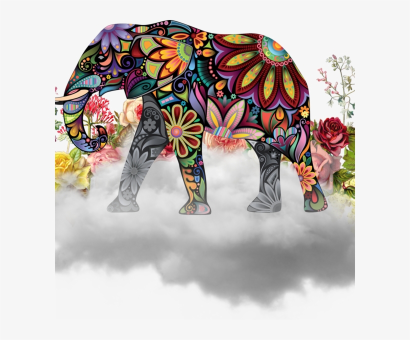 Elefante Mandala Png - Elefante Imagenes De Mandalas, transparent png download