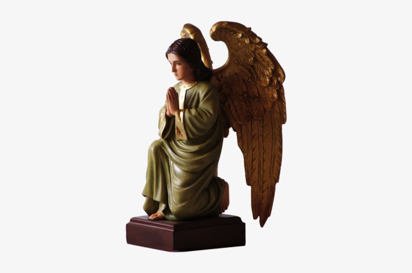 Ángel Adorador Alas Abajo - Sculpture, transparent png download