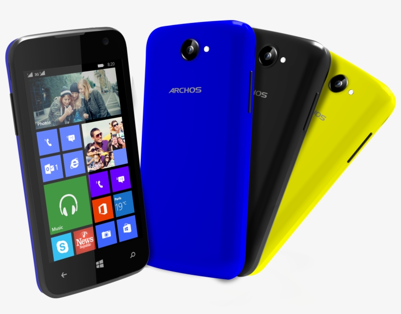 Archos Windows Phones Cesium Microsoft New Mobile Launch PNG Image