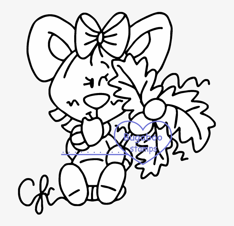 Christmas Mouse - Mistletoe - Christmas Day, transparent png download