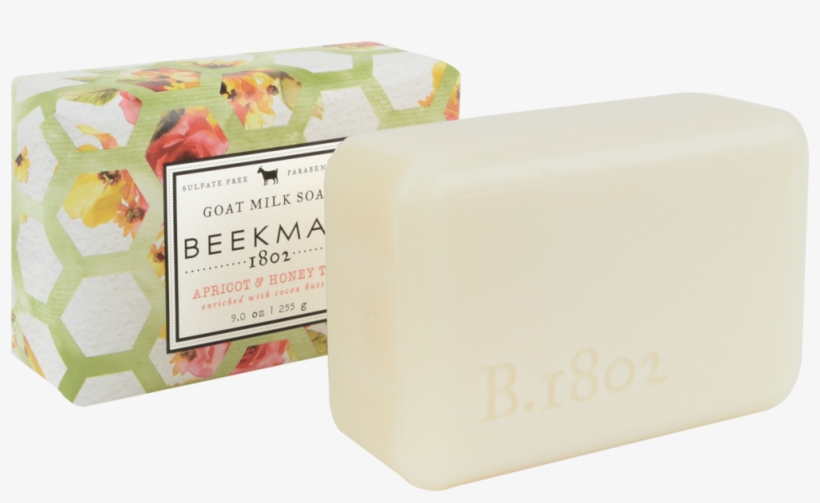 Beekman1802 E7 Goat Milk Soap Bar - Beekman 1802 Apricot And Honey Bar Soap, transparent png download
