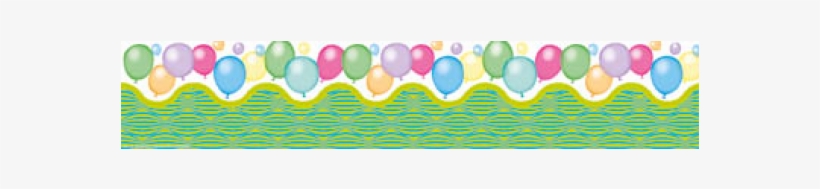 Pop Apart Border - Balloon, transparent png download