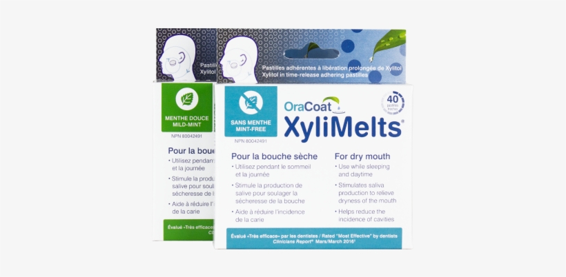 Xylimelts Logo - Orahealth Xylimelts For Dry Mouth, Mint-free, 80-count, transparent png download
