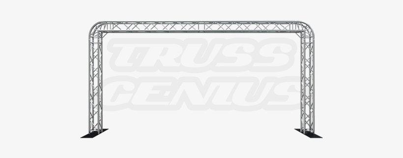 Goal Post F34 Square Truss System With Rounded Corners - Coffee Table, transparent png download