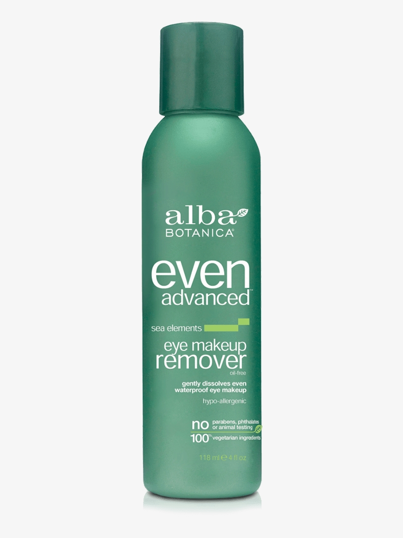 Gently Dissolves Waterproof Eye Makeup - Alba Botanica - Hawaiian Detox Cleanser Volcanic Clay, transparent png download