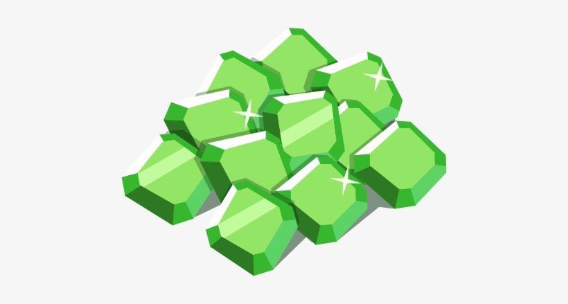 Icn Emerald Pile - Emerald, transparent png download
