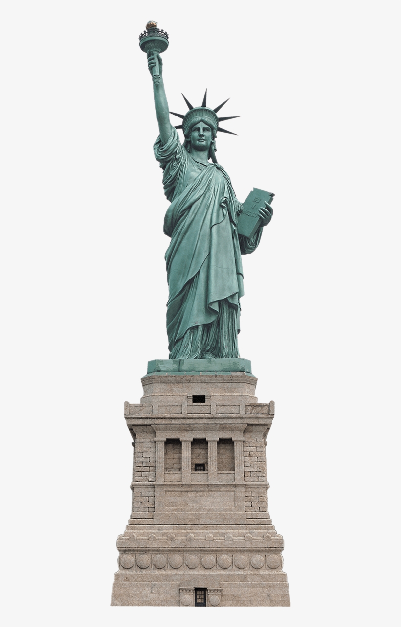 Statue - Statue Of Liberty Transparent, transparent png download