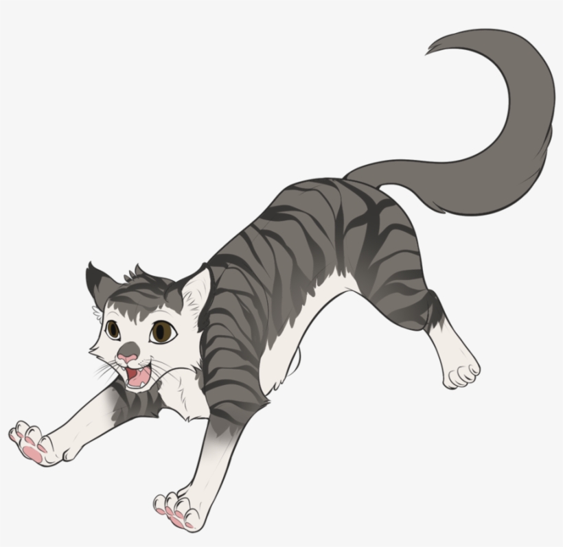 Cartoon Cat By Dragoart-d2z3h7e - Cartoon Cat Transparent, transparent png download