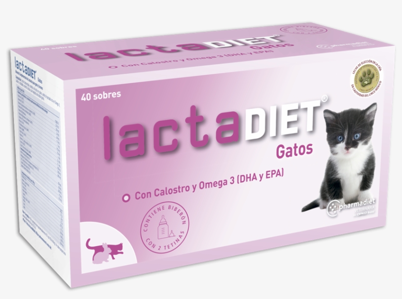 Lactadiet Cats - Lactadiet Leche Maternizada Con Calostro Y Omega 3, transparent png download