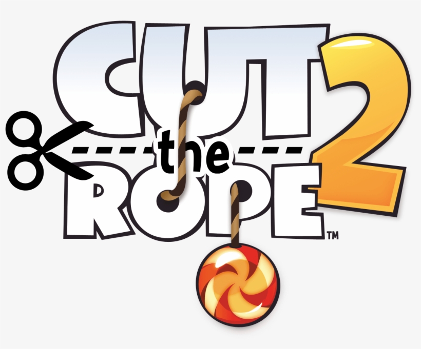 Cut The Rope 2 Logo, transparent png download
