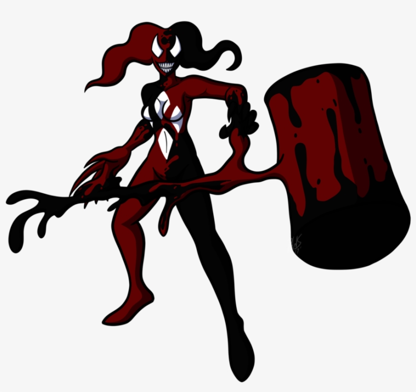 Image Transparent Drawing Digitally Harley Quinn - Symbiote Harley Quinn, transparent png download