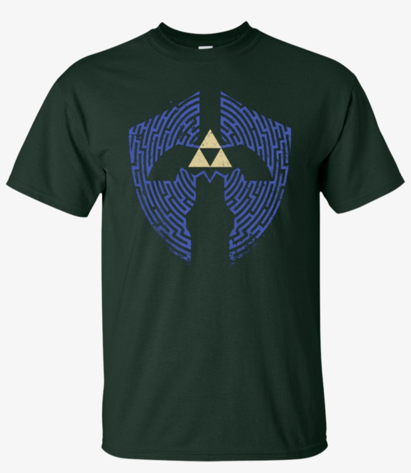 Triforce Labyrinth T-shirt - Juice Wrld Shirt, transparent png download