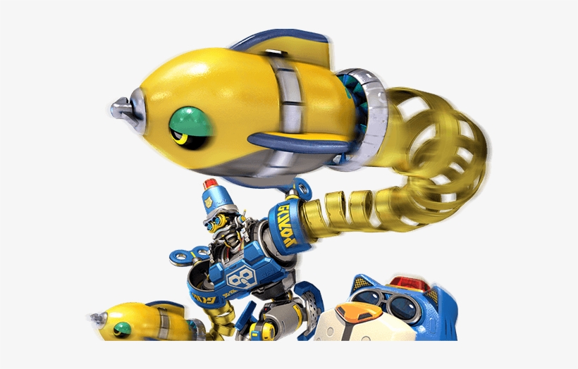 Byte Barq Arms Nintendo - Arms Byte And Barq, transparent png download