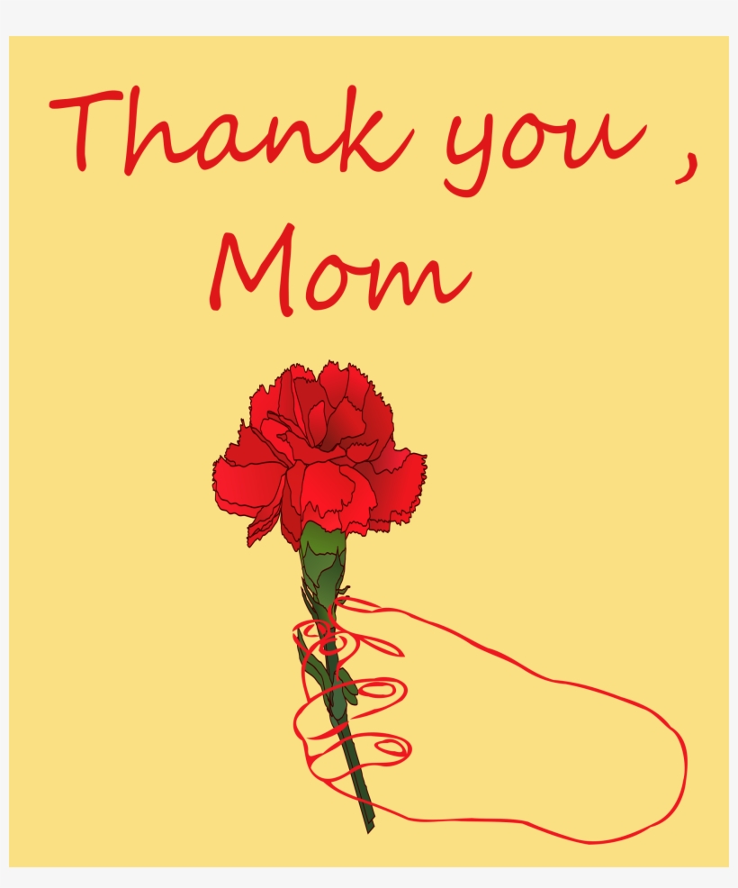 Carnation Clipart Mothers Day Thank You Clipart For Mothers Day Png Image Transparent Png Free Download On Seekpng