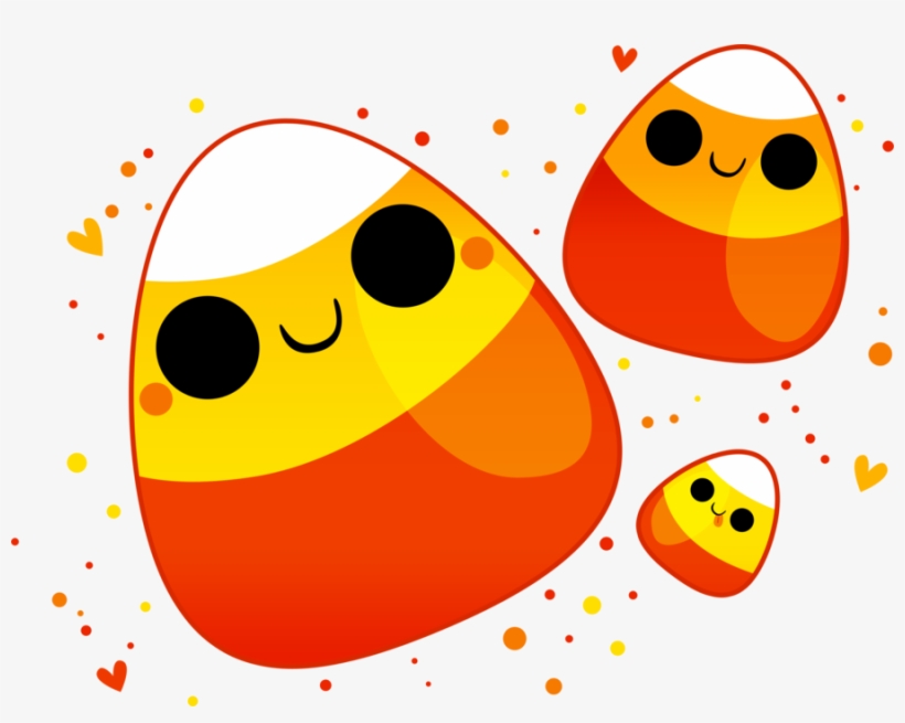 Candy Corn Pictures - Cute Halloween Candy Corn, transparent png download