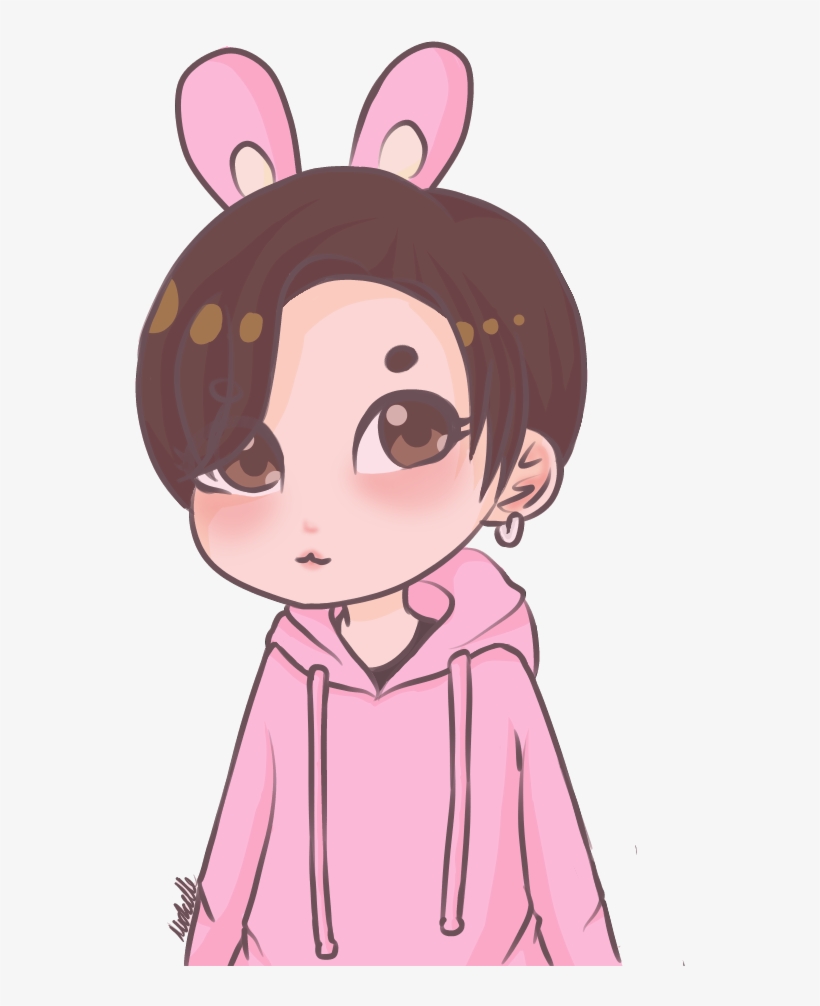 Jungkook - Cartoon, transparent png download