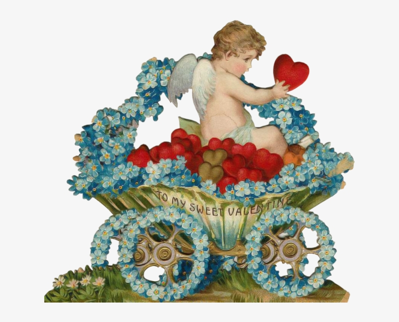 Blog Kolibries Png Cupido Engelen En Elfjes - Vintage, transparent png download