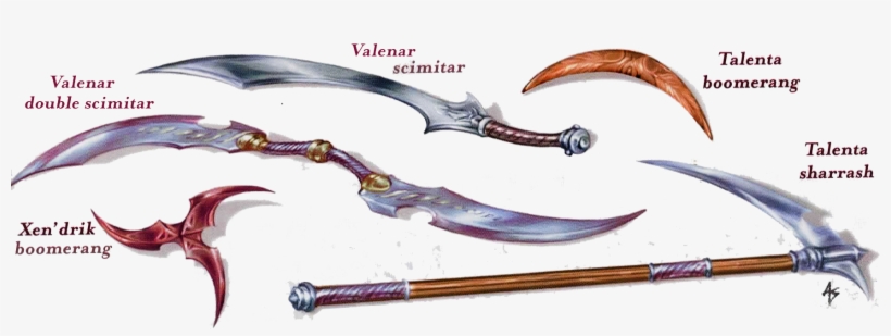 Weapon - Selection - 03 - Xen Drik Boomerang, transparent png download