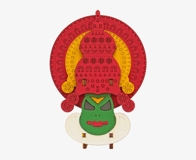 Kali-ma - Kathakali Sathwika Model Kit, transparent png download