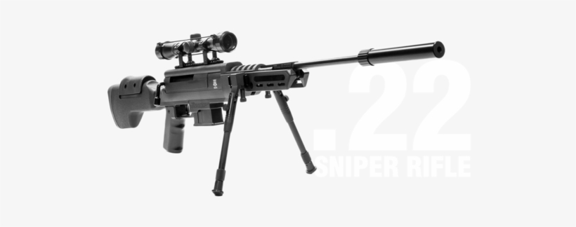 22 Sniper Rifle Black Ops Usa - Black Ops Air Rifle, transparent png download
